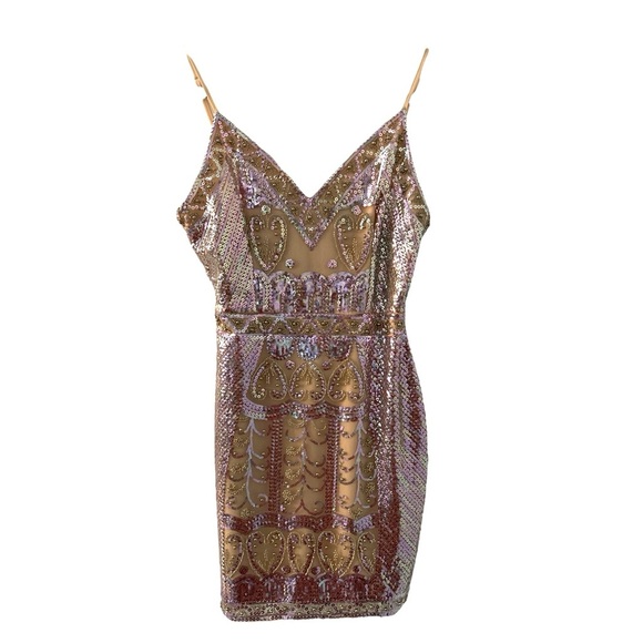 Vintage Dresses & Skirts - Vintage 80’s Sequin Dress